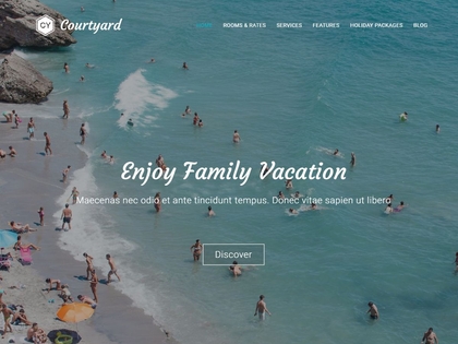 preview image for courtyard wordpress theme