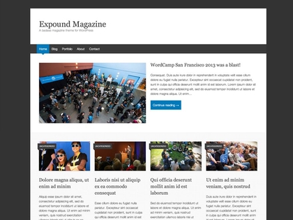 preview image for expound wordpress theme