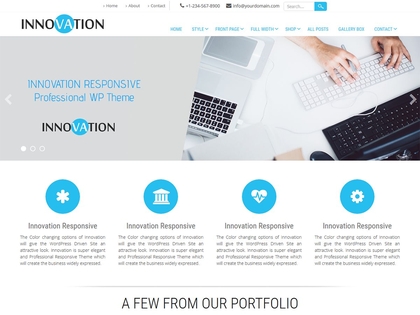 preview image for innovation-lite wordpress theme