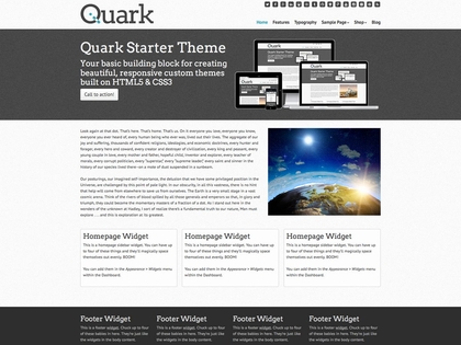 preview image for quark wordpress theme
