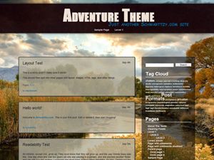 adventure free wordpress theme