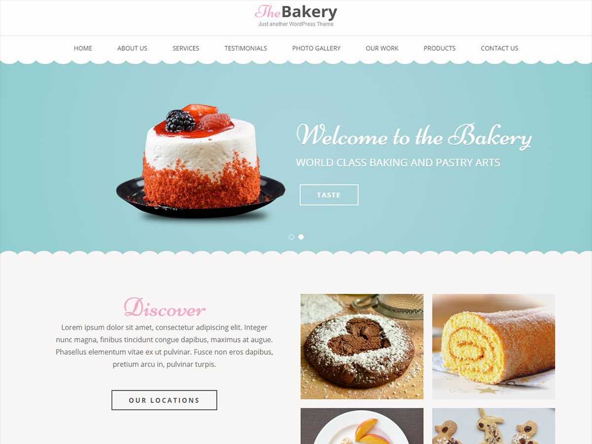 bakes-and-cakes free wordpress theme