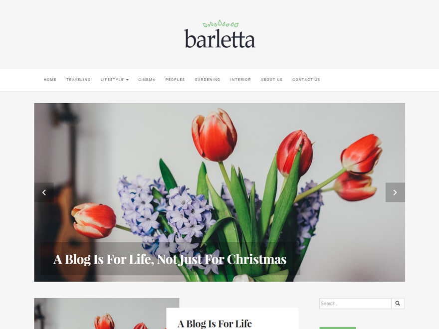 barletta free wordpress theme