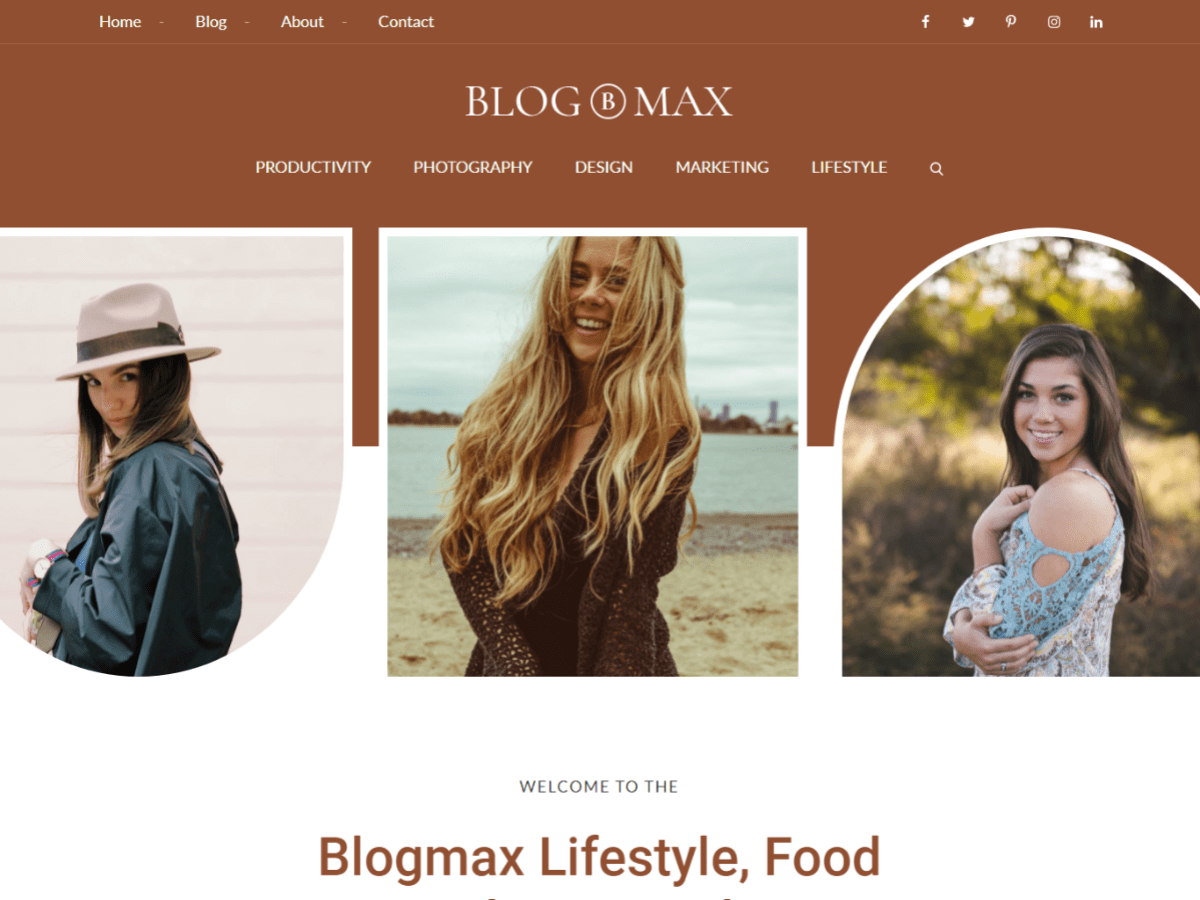 blogmax free wordpress theme