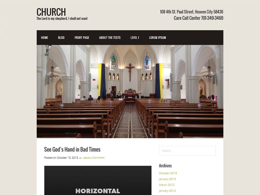 church free wordpress theme