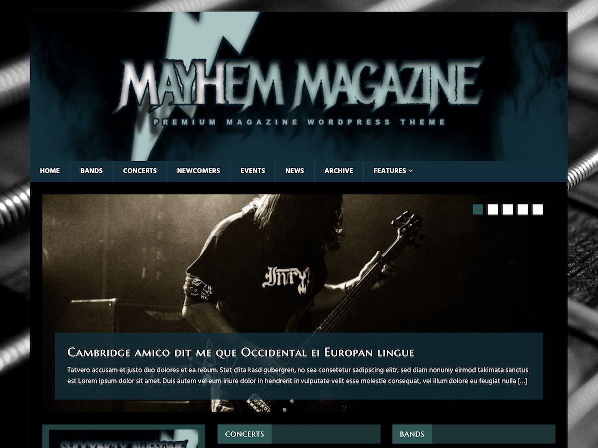 mh-musicmag free wordpress theme