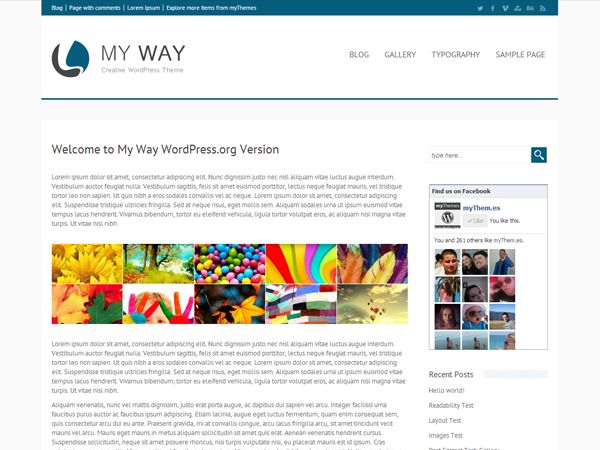 my-way free wordpress theme