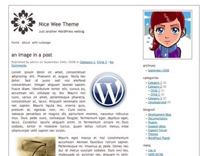 nice-wee-theme free wordpress theme