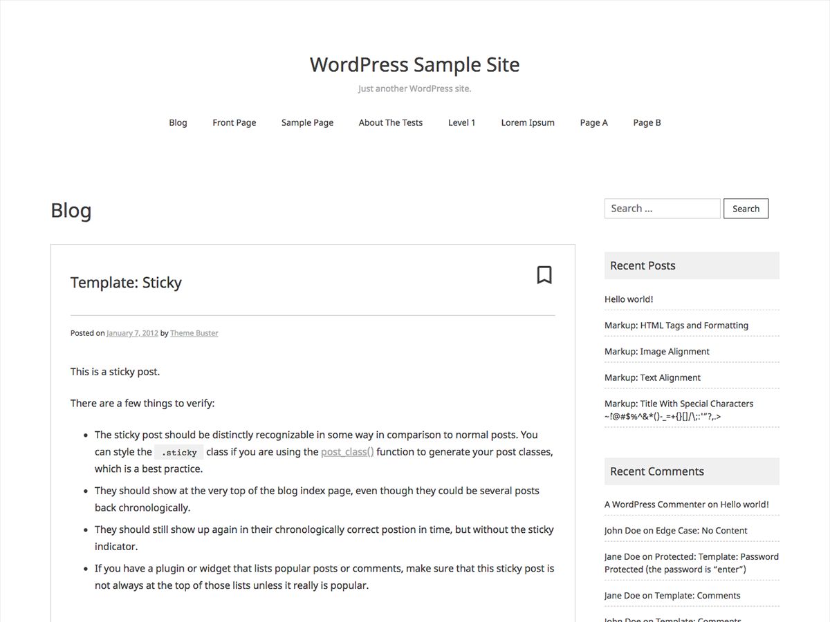 noto-simple free wordpress theme