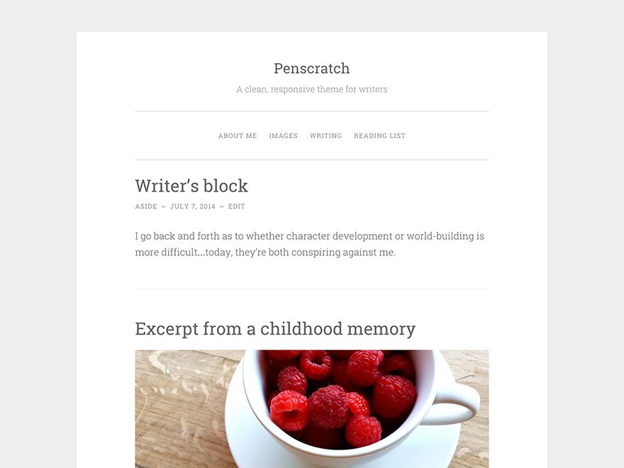penscratch free wordpress theme