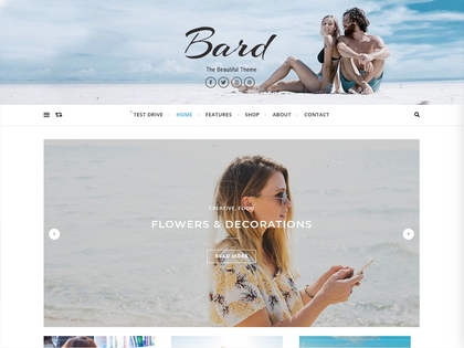 preview image for bard wordpress theme