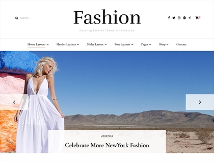 preview image for blossom-fashion wordpress theme