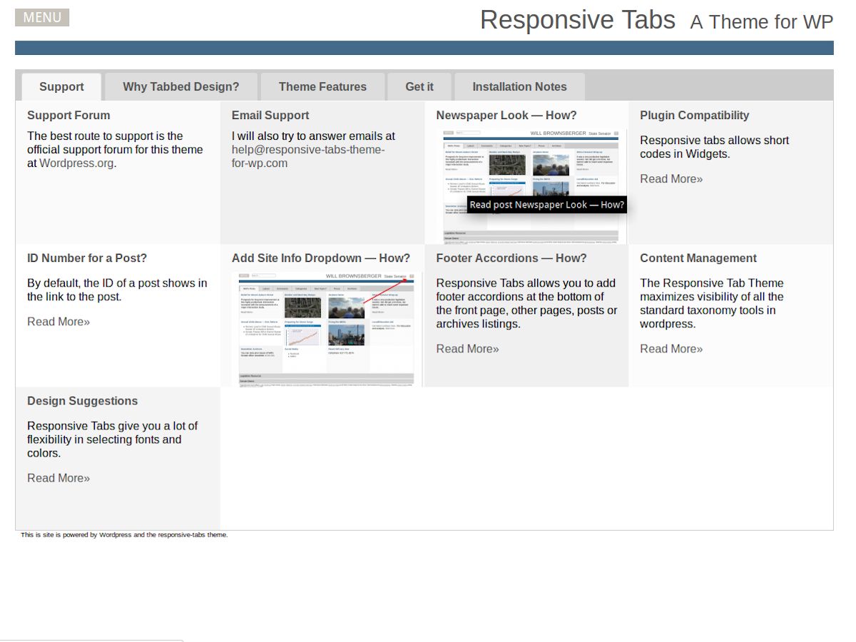 responsive-tabs free wordpress theme