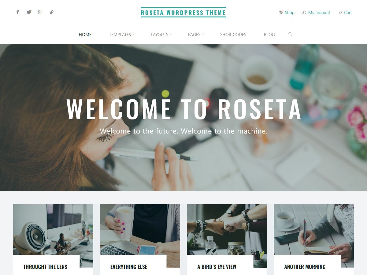 roseta free wordpress theme