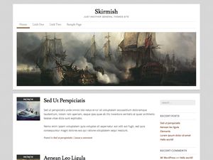 skirmish free wordpress theme