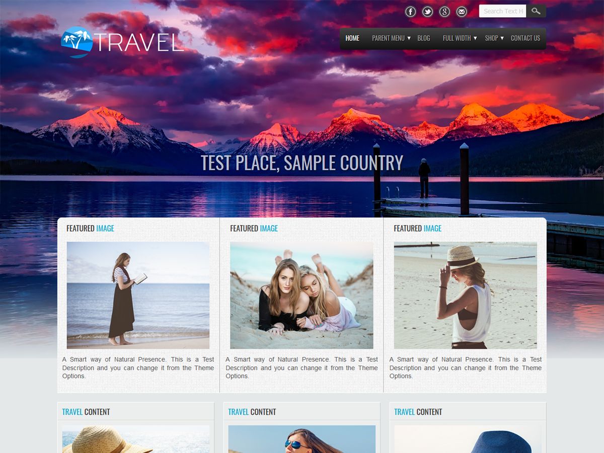 travel-lite free wordpress theme