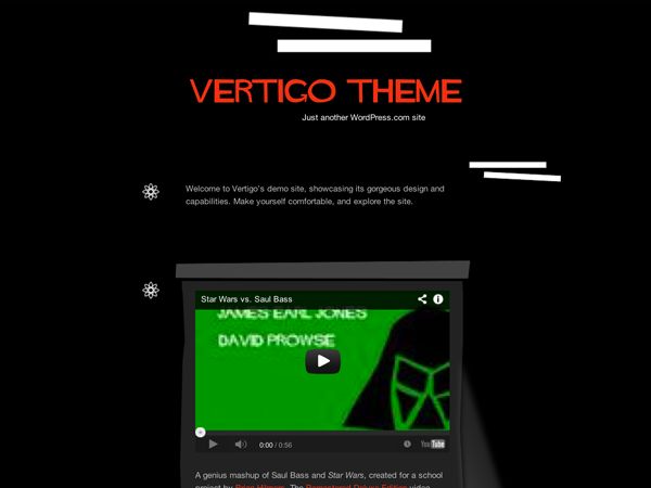 vertigo free wordpress theme