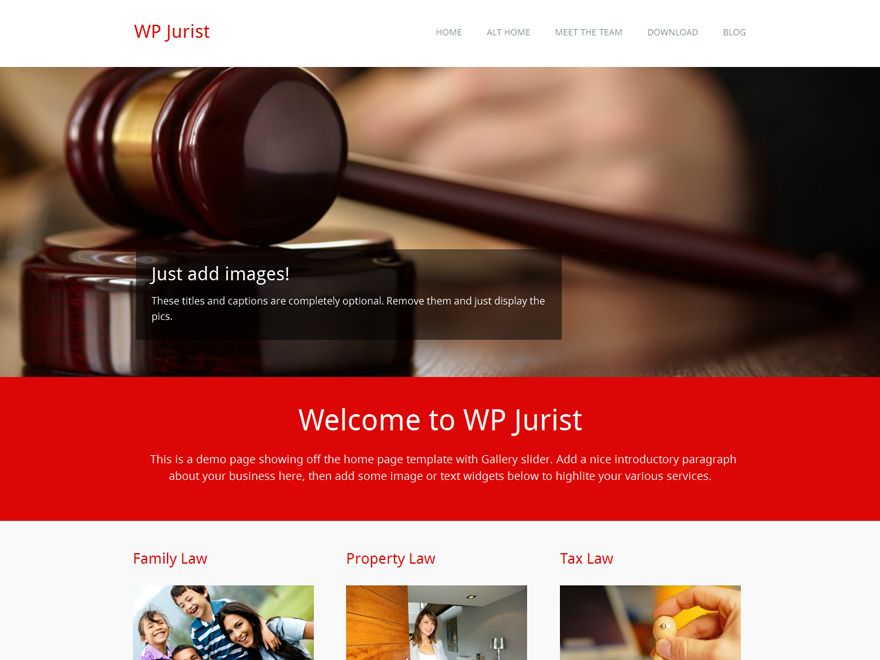 wp-jurist free wordpress theme