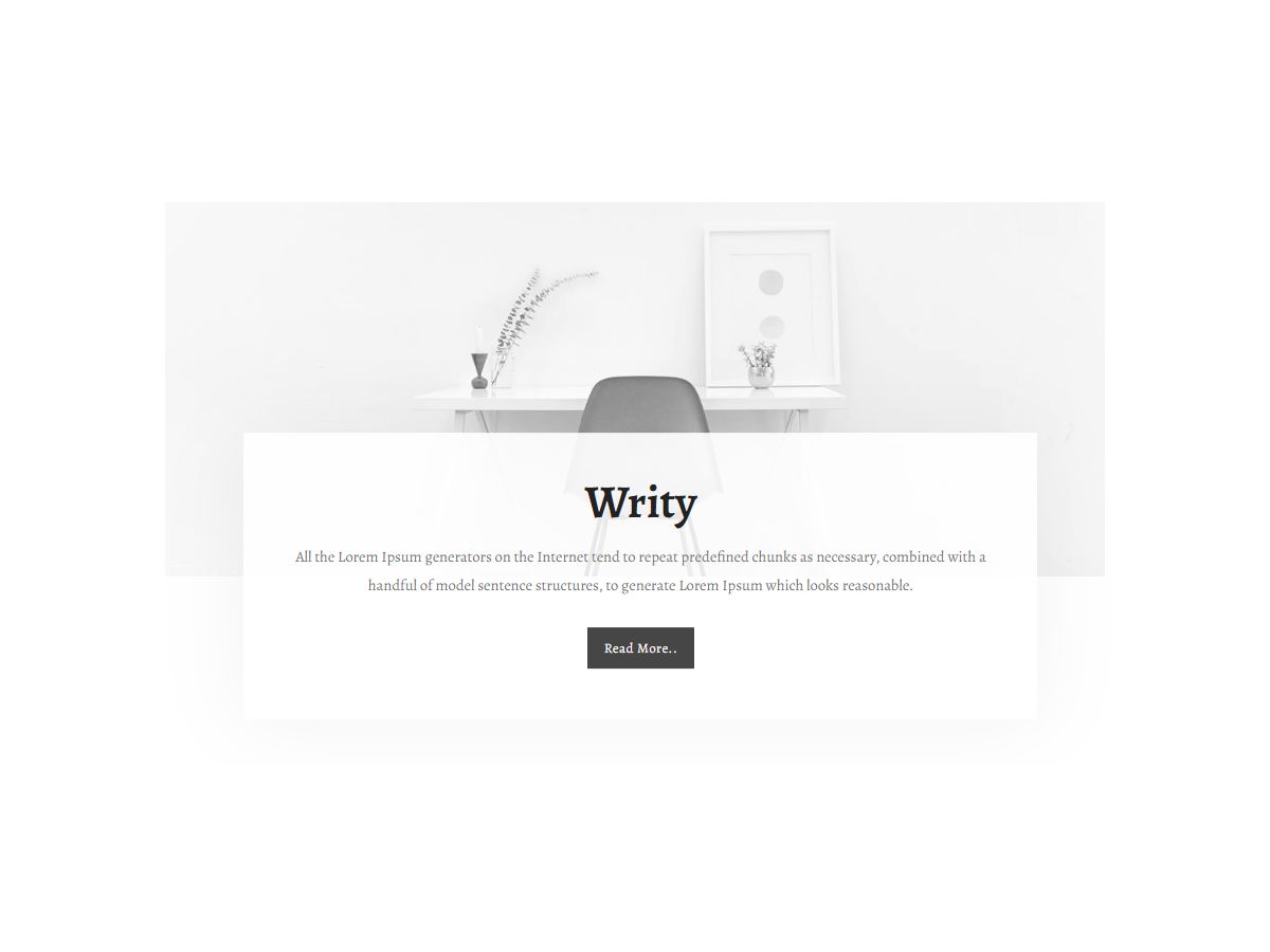 writy free wordpress theme