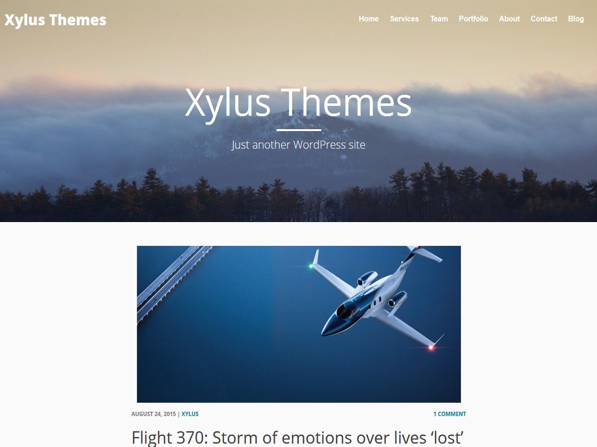 xylus free wordpress theme